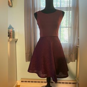 Francesca’s Purple Dress